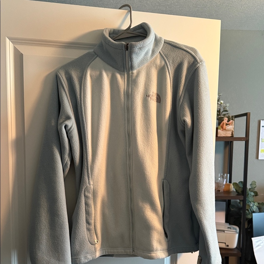 The North Face Light Blue Fleece Jacket